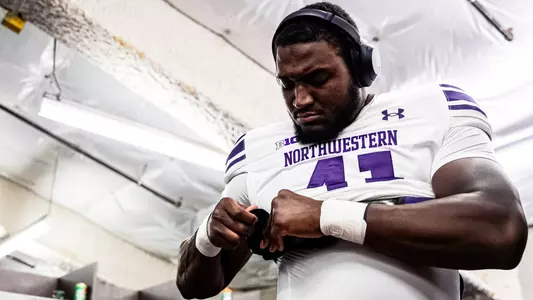 September 21, 2024, Seattle, WA: A game between Northwestern Football and Washington at Husky Stadium in Seattle, WA on Saturday, September 21, 2024. (Photo by Griffin Quinn/Northwestern Athletics)