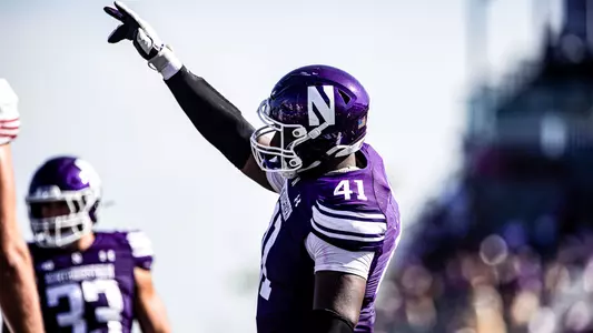 August 31, 2024, Evanston, IL: A game between Northwestern Football and Miami Ohio at Northwestern Medicine Field at Martin Stadium in Evanston, IL on Saturday, August 31, 2024. (Photo by Griffin Quinn/Northwestern Athletics)