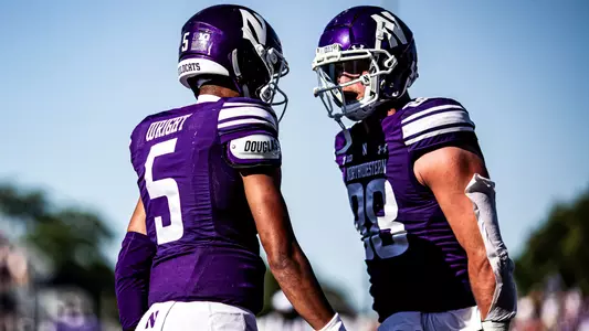 August 31, 2024, Evanston, IL: A game between Northwestern Football and Miami Ohio at Northwestern Medicine Field at Martin Stadium in Evanston, IL on Saturday, August 31, 2024. (Photo by Griffin Quinn/Northwestern Athletics)