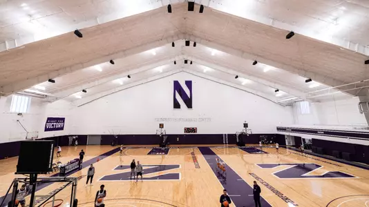 December 4, 2023, Evanston, IL: A general view of Northwestern’s Trienens Performance Center at Trienens Performance Center in Evanston, IL on Monday, December 4, 2023. (Photo by Ryan Kuttler/Northwestern Athletics)