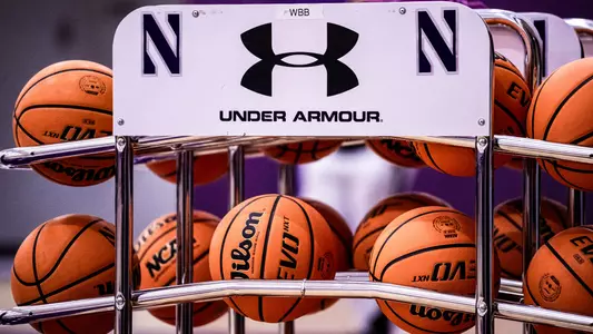 December 5, 2023, Evanston, IL: Northwestern Women’s Basketball practices at Trienens Performance Center in Evanston, IL on Tuesday, December 5, 2023. (Photo by Ryan Kuttler/Northwestern Athletics)