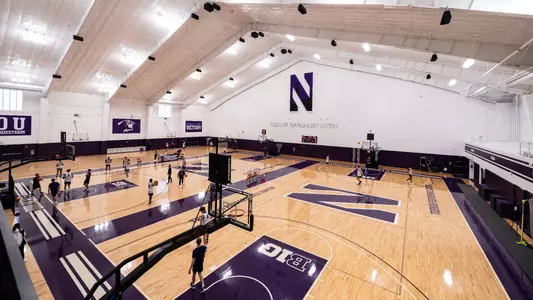 December 4, 2023, Evanston, IL: A general view of Northwestern’s Trienens Performance Center at Trienens Performance Center in Evanston, IL on Monday, December 4, 2023. (Photo by Ryan Kuttler/Northwestern Athletics)