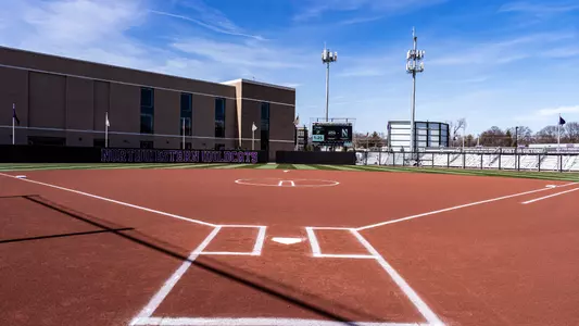 March 21, 2025, Evanston, IL: A game between Northwestern Softball and Mississippi State at Sharon J. Drysdale Field in Evanston, IL on Friday, March 21, 2025. (Photo by Ryan Kuttler/Northwestern Athletics)