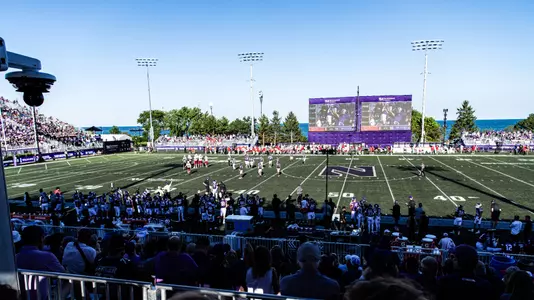 August 31, 2024, Evanston, IL: A game between Northwestern Football and Miami Ohio at Northwestern Medicine Field at Martin Stadium in Evanston, IL on Saturday, August 31, 2024. (Photo by Ryan Kuttler/Northwestern Athletics)
