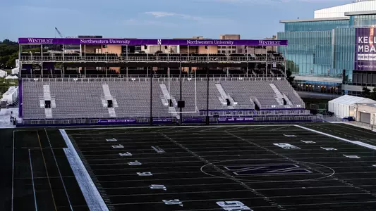 August 31, 2024, Evanston, IL: A game between Northwestern Football and Miami Ohio at Northwestern Medicine Field at Martin Stadium in Evanston, IL on Saturday, August 31, 2024. (Photo by Ryan Kuttler/Northwestern Athletics)