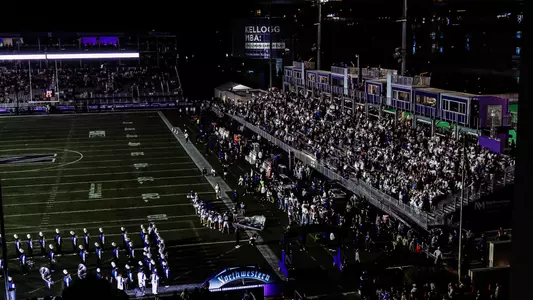 September 6, 2024, Evanston, IL: A game between Northwestern Football and Duke at Northwestern Medicine Field at Martin Stadium in Evanston, IL on Friday, September 6, 2024. (Photo by Ayelet Prottas/Northwestern Athletics)