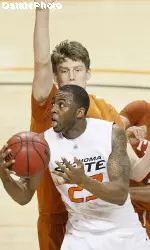 James Anderson scored a game-high 28 points in OSU's loss to Texas.