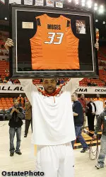 Marshall Moses responded to Senior Night with a double-double against Baylor.
