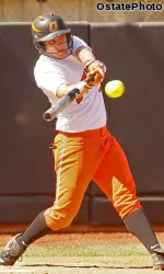 Ashley Boyd knocked in the only run of the game Friday night, a single that scored Julie Ward.