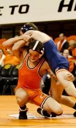 Jordan Oliver was one of five Cowboys to win Big 12 individual titles.