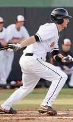 Gabe Weidenaar was 3-for-4 against the Sooners.