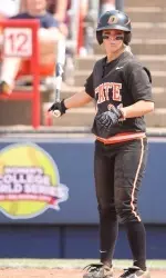 Saturday marked the last collegiate game for senior Alysia Hamilton.