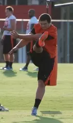 Matt Green and the kickers got extended work Sunday.