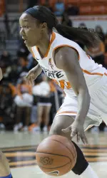 Roshunda Johnson converted one of two free throws to save the game.
