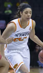 Brittney Martin led the Cowgirls with 17 points and 11 rebounds on Saturday.