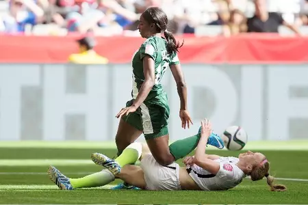 Courney Dike vs. USA in FIFA World Cup