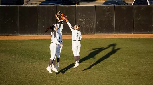 Softball Outfield Leap