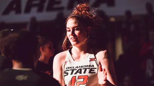 Oklahoma State Cowgirls vs Kansas State Wildcats Women’s Basketball Game, Monday, March 4, 2019, Gallagher-Iba Arena, Stillwater, OK. Courtney Bay/OSU Athletics