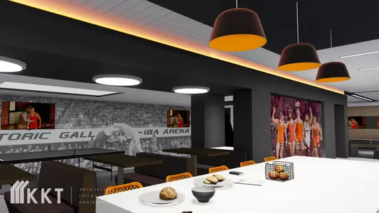 Cowboy Wrestling Locker Room Rendering