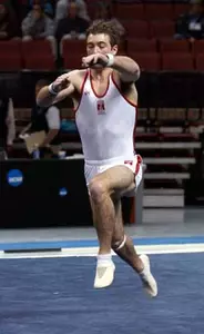 MEN'S GYMNASTICS:OWLS' WHITE AND WEBER EARN 2003 ECAC TITLES Image