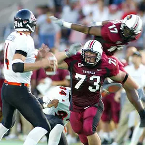 NEW ENGLAND SELECTS TEMPLE'S DAN KLECKO IN 4TH ROUND OF NFL DRAFT Image