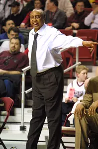 MEN'S BASKETBALL LOOKS TO GIVE COACH #700 AT THE LIACOURAS CENTER AGAINST ST. BONNIES Image