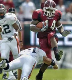 TEMPLE LB TROY BENNETT TO BE HONORED AS DIVISION I-A PLAYER OF THE YEAR BY BROOKS-IRVINE MEMORIAL FOOTBALL CLUB OF SOUTH JERSEY Image