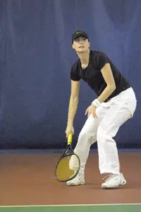 WOMEN'S TENNIS ENDS SKID WITH 6-1 WIN AT DUQUESNE Image