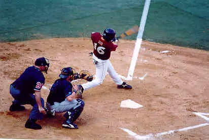 LATE INNING ERUPTION LIFTS BASEBALL TO A 12-8 WIN OVER TOWSON Image