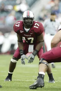 TEMPLE LB RIAN "GOO" WALLACE CITED AS TOP PLAYER IN BIG EAST CONFERENCE BY COLLEGEFOOTBALLNEWS.COM Image