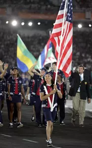 STALEY NAMED FLAG BEARER FOR U.S. OLYMPIC TEAM Image