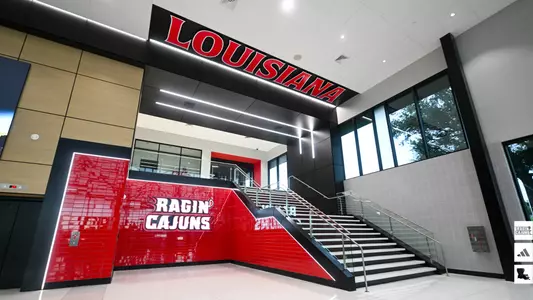The Moncus Family Entrance at Our Lady of Lourdes Stadium