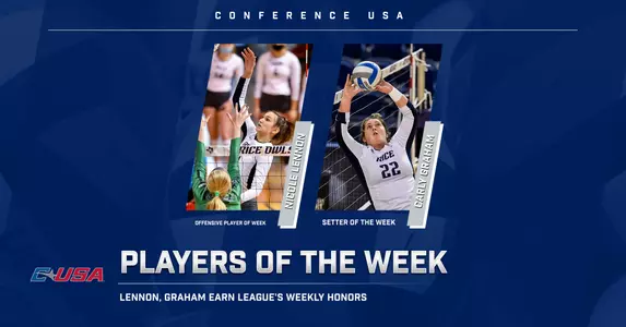 CUSA Player of Weeks