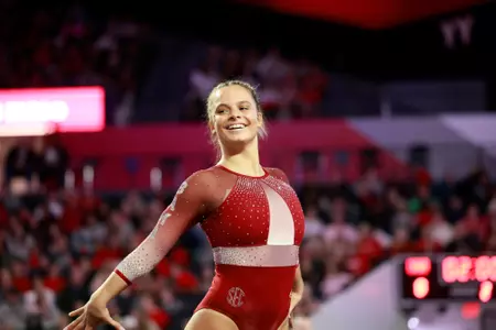 Lilly Hudson on floor