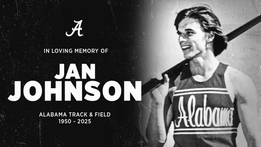 Alabama Track and Field Jan Johnson RIP