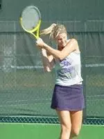 Senior Robin Houston was named SLC Player of Week.