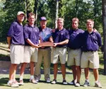 Bill Hill (Third from left) with 1999 SLC Championship team.