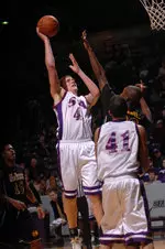 Sophomore center Matt Kingsley was named SLC Player of the Week Monday
