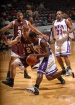 Senior Keith Hardaway scored 10 points to lead SFA in its loss to Texas-San Antonio Saturday