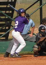 Benet Higgs had two hits, including a triple, Friday in SFA's games at the Ole Miss Red and Blue Classic