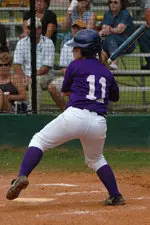 Junior Kim Daley went 2-for-3 with a home run, double and three RBI in SFA's 8-3 win over Northwestern State Saturday