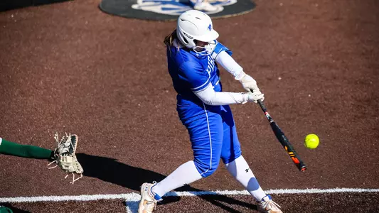 Kelsey Carr hitting