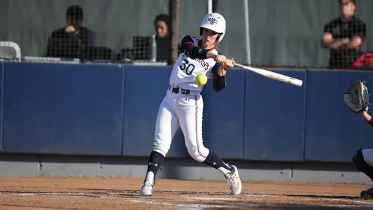 Indya Smith swings vs Cal