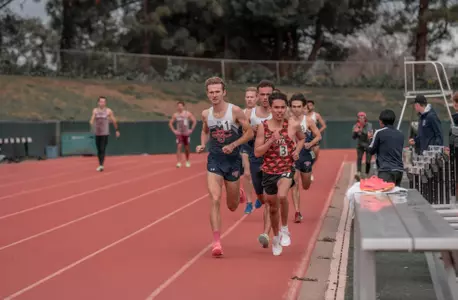 Blaine running at event