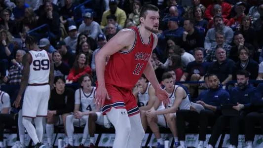 Mitchell Saxen Defense vs Gonzaga