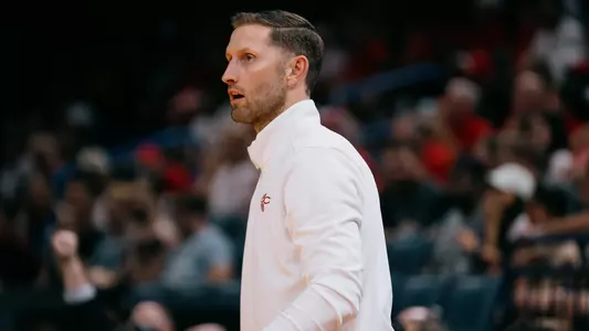 Mickey McConnell Coaching at NCAA Tournament