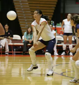 Volleyball Wins Season Opener, 3-1 Image