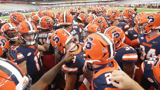 Team huddle