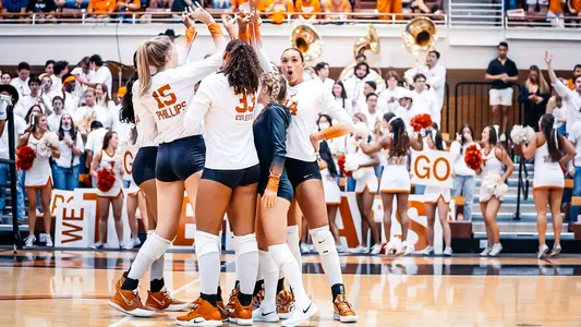 Volleyball spring 2022 vs. Baylor