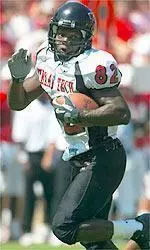 Former Texas Tech wide receiver Carlos Francis scored two touchdowns in his debut with the Oakland Raiders on Saturday.